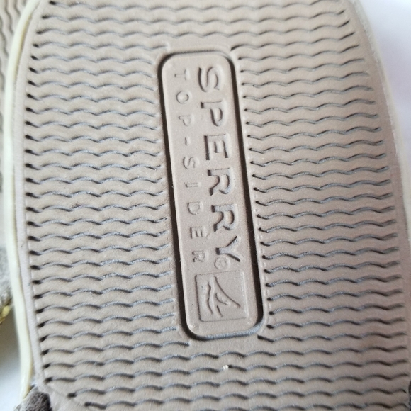 Sperry Gold Glitter Fulp Flop/Sandal - Picture 3 of 4